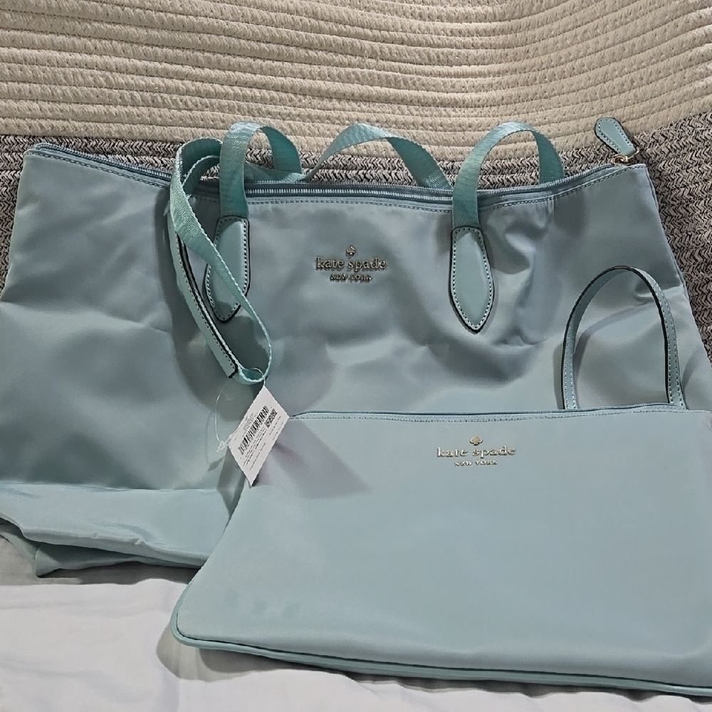 Kate Spade Mel Packable Tote and Pouch Set